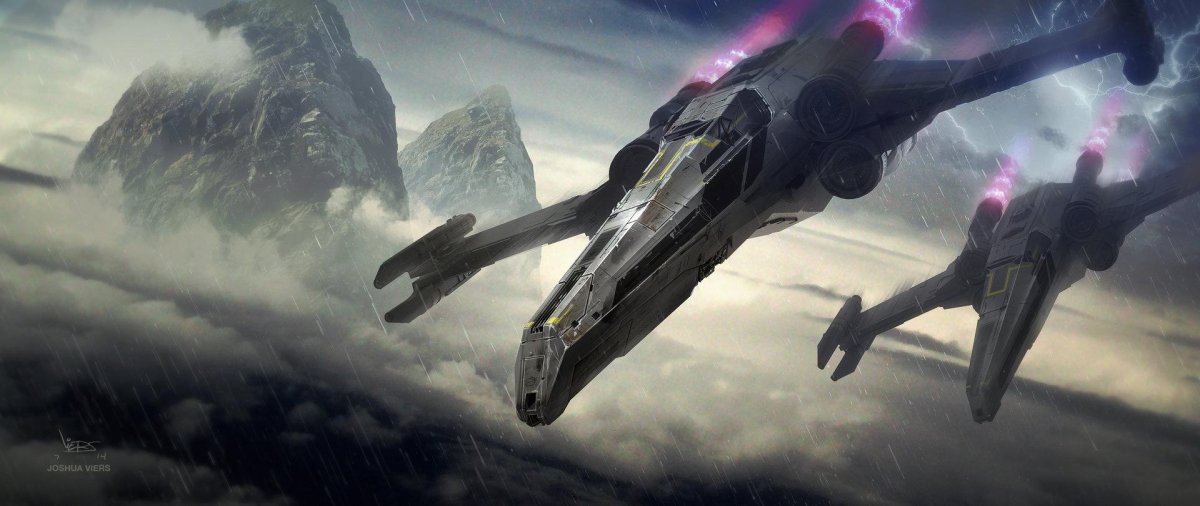 Концепт арты звездолетов Star Wars