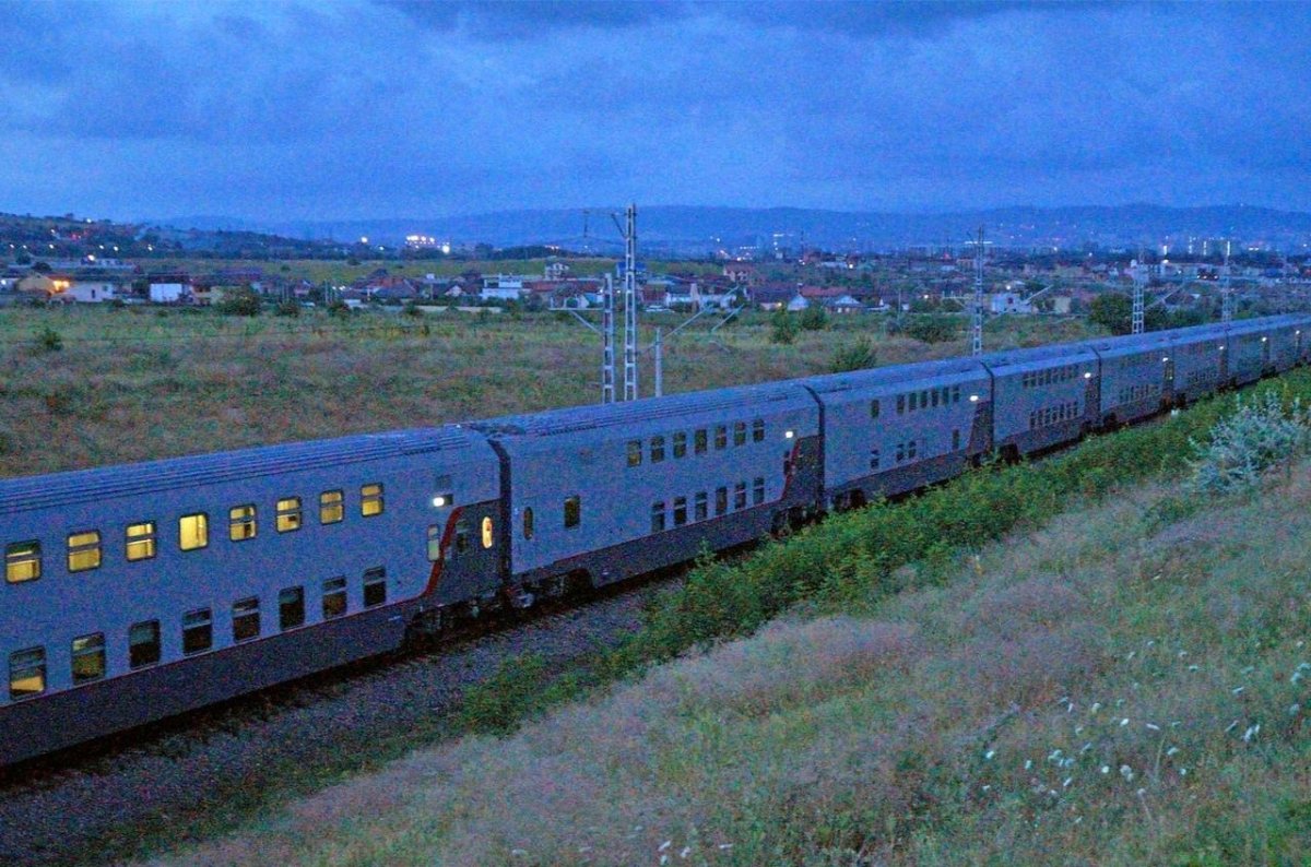 2 Этажный поезд Санкт-Петербург Анапа