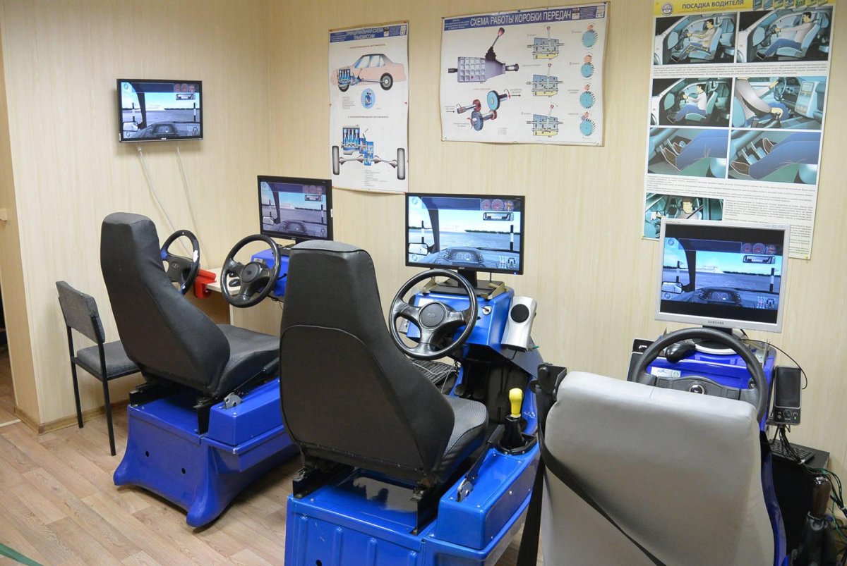 Автотренажер для автошколы