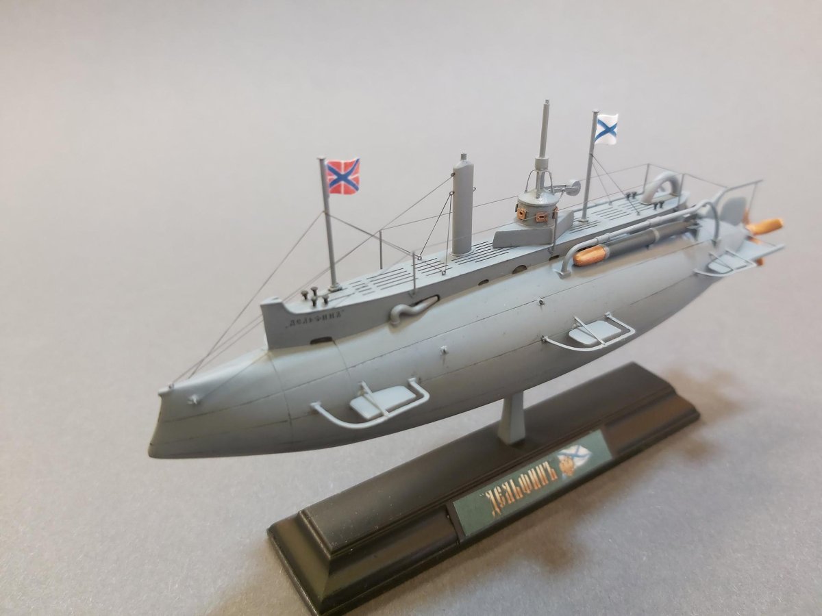 Подводная лодка Дельфин микромир 1/144