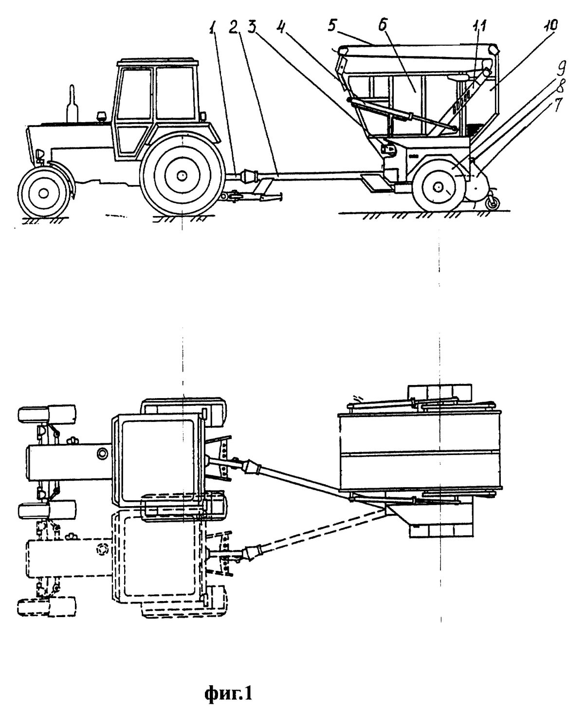 Подборщик очесыватель пол-1.5