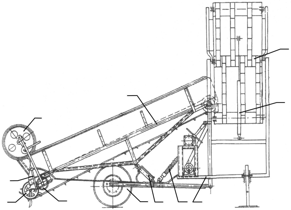 Подборщик очесыватель пол-1.5