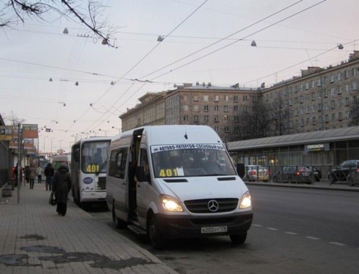 Маршрутки в Питере