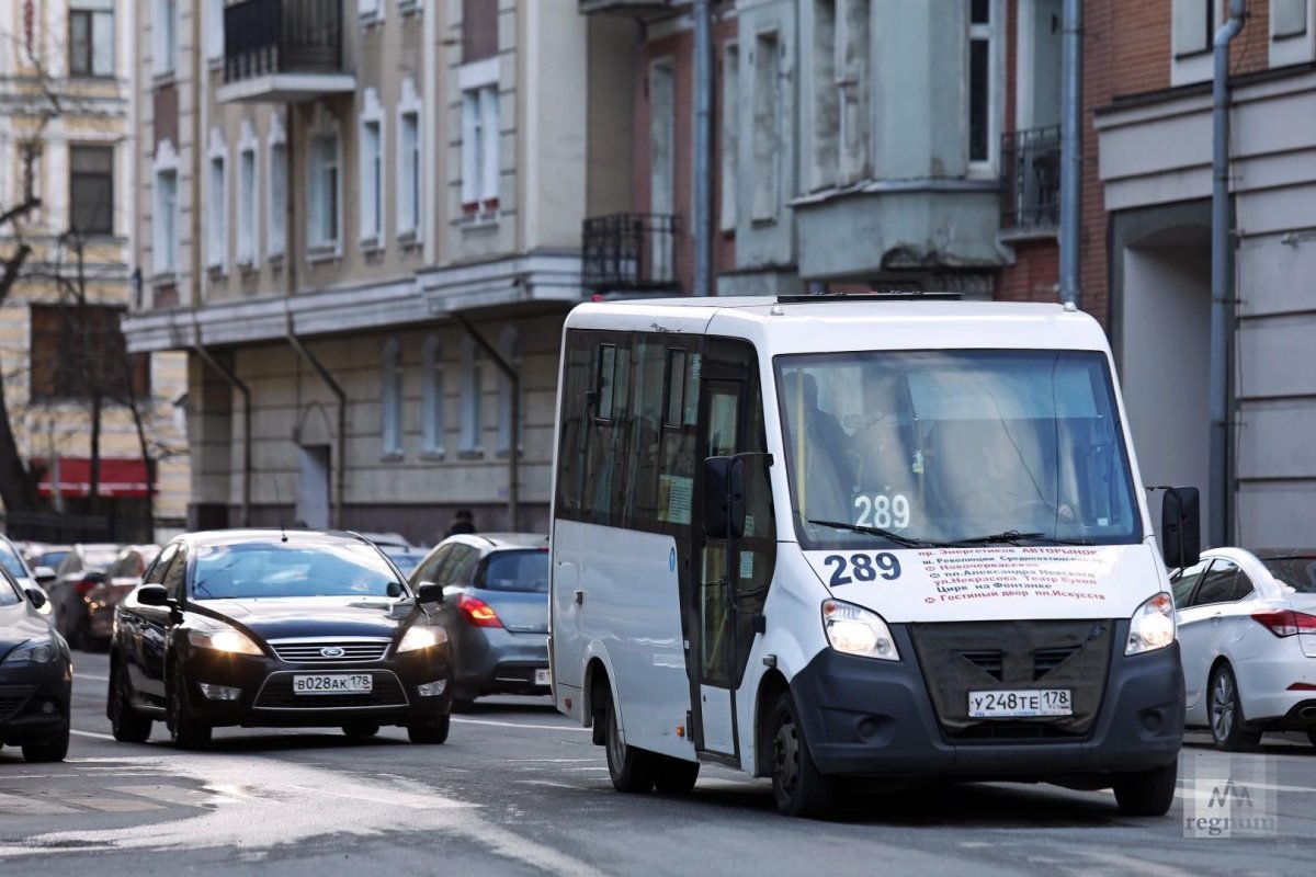 Маршрутки в Питере