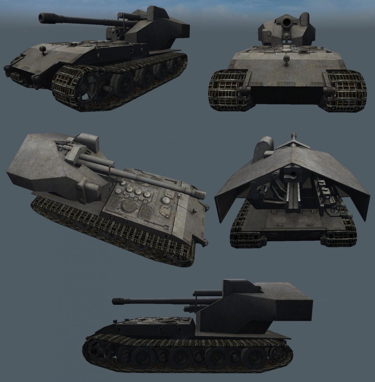 Танк ваффентрагер е100