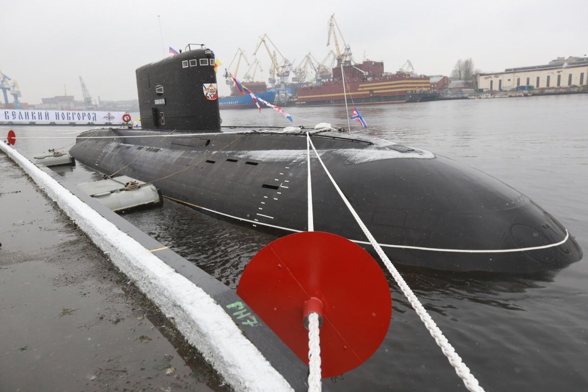 Подлодка б-268 Великий Новгород