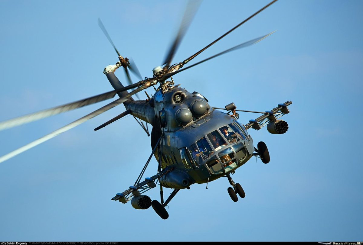 Боевой вертолёт ми-8