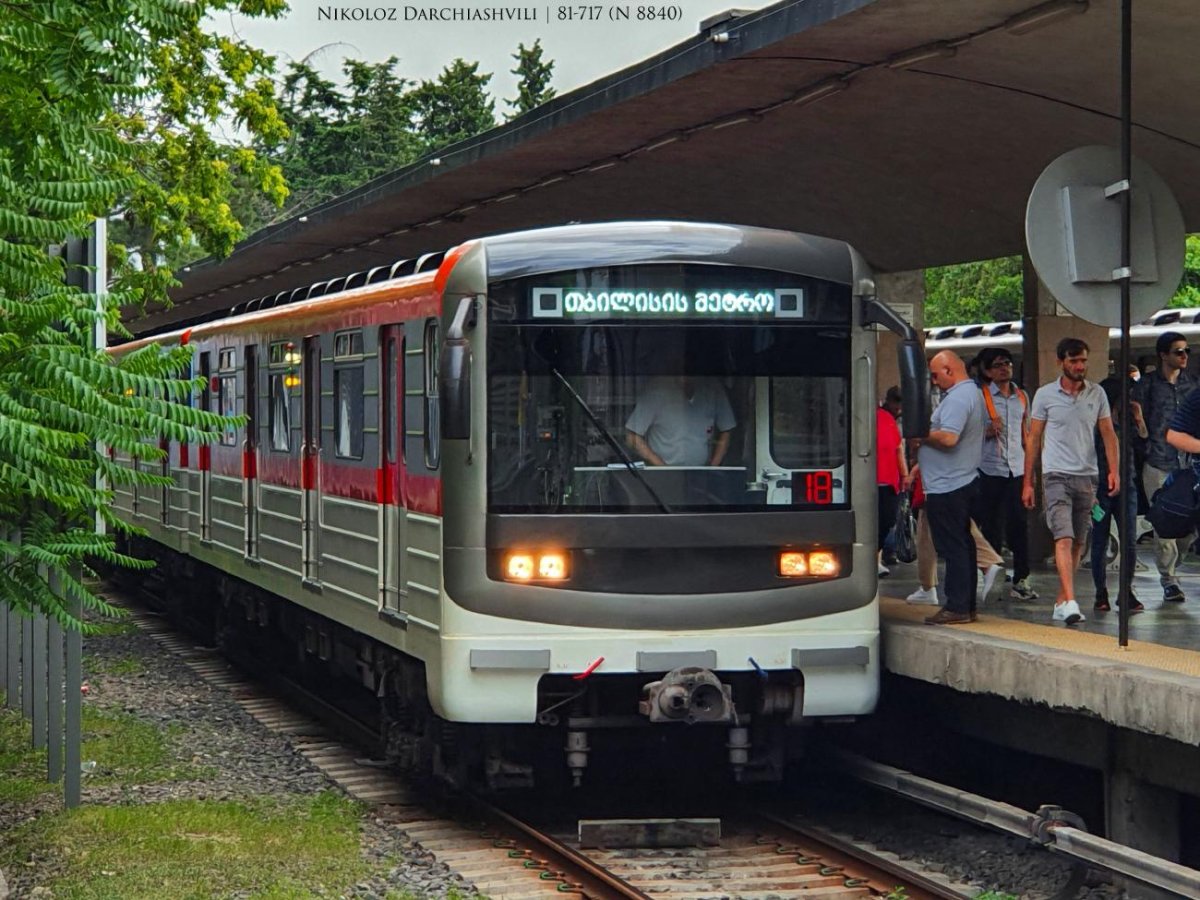 Вагон метро Тбилиси