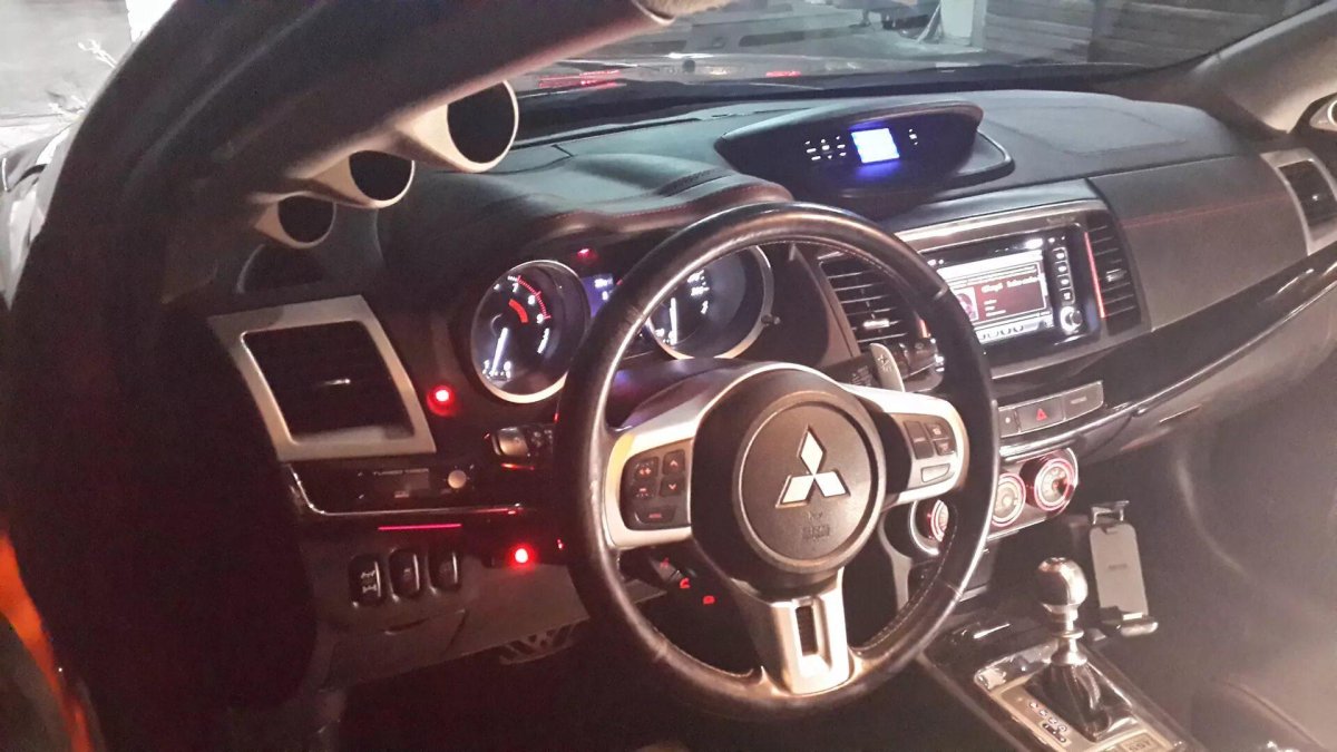 Ralliart Lancer 10 салон