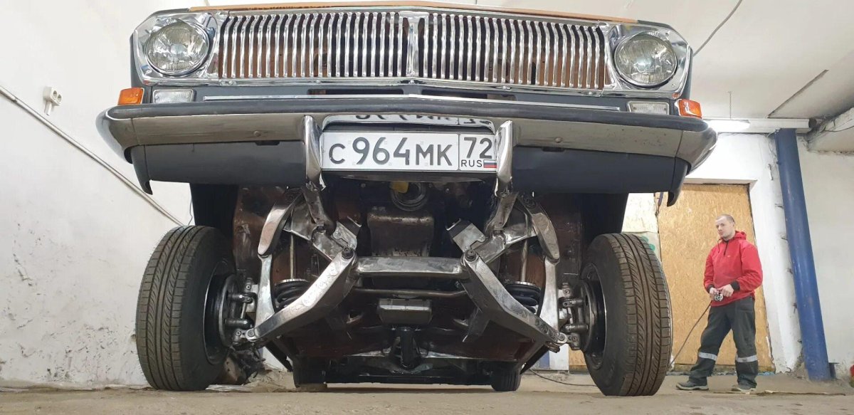 Пневмоподвеска ГАЗ 24