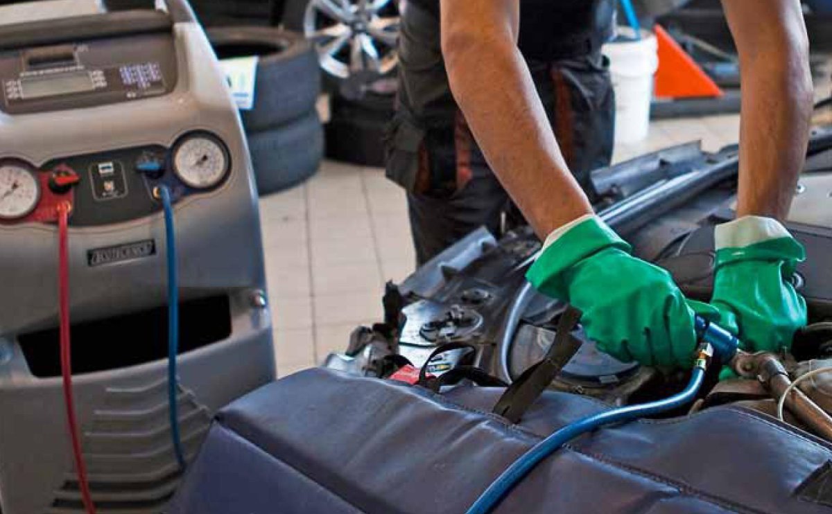 Мойка кондиционера автомобиля