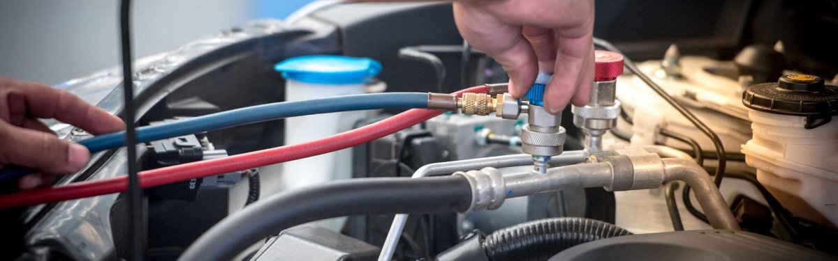 Опрессовка системы кондиционирования