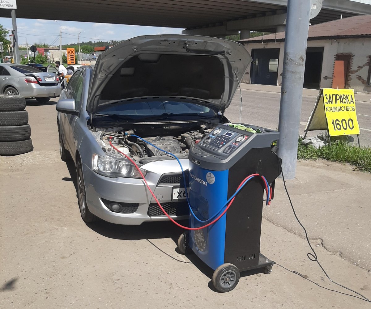 Заправка автокондиционеров баннер