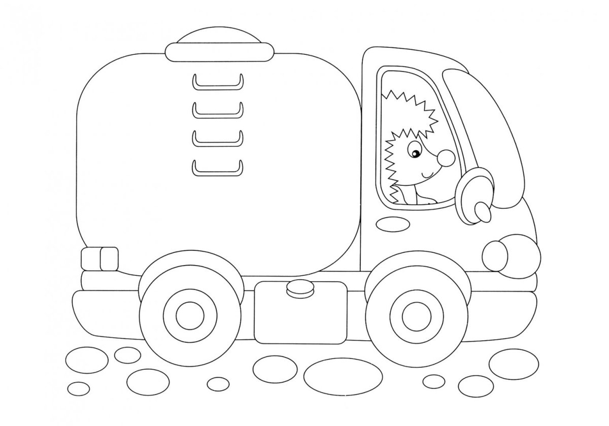 Малыш раскраска. Для мальчиков