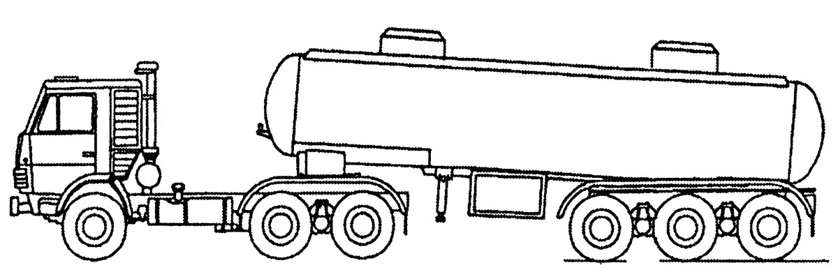 КАМАЗ 53213 цистерна