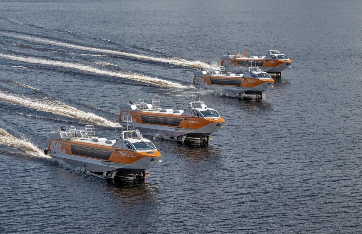 Скоростное судно Валдай-45р