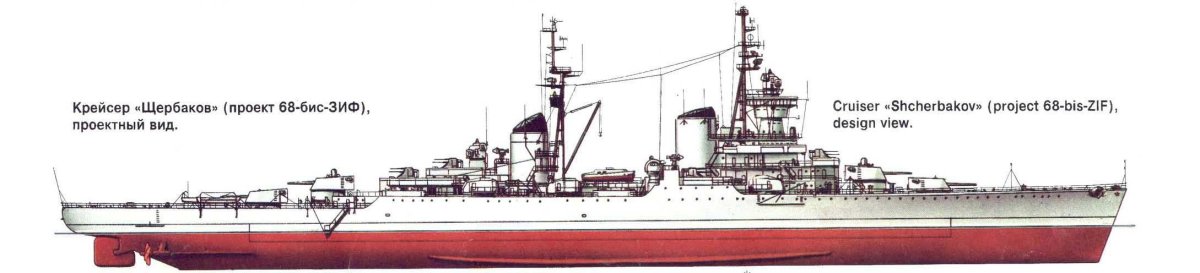 Крейсер 68 бис чертежи