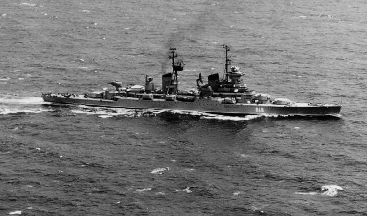 Крейсер Дзержинский Черноморского флота