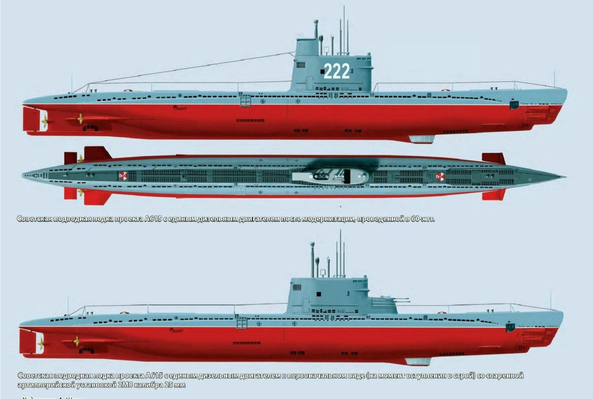 А615 подводная лодка