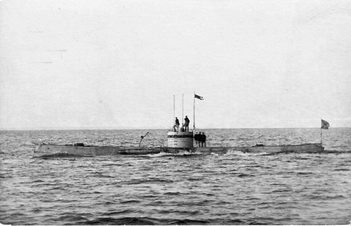 Первая подводная лодка Российской империи
