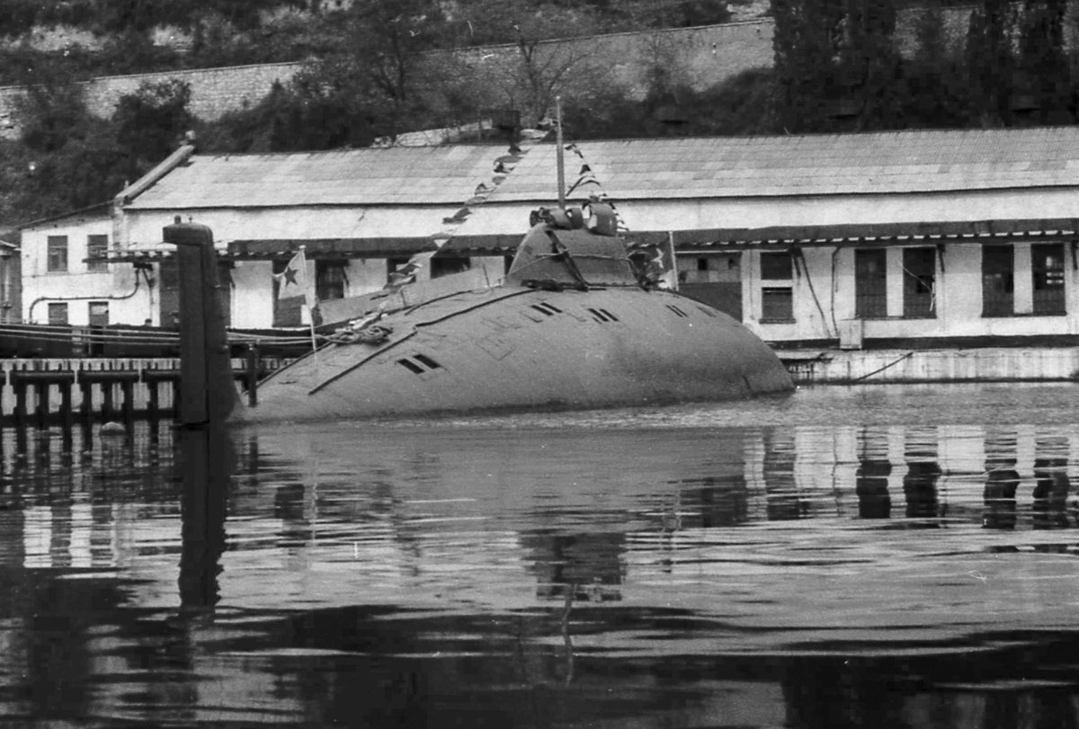 Подводная лодка проекта 613э Катран