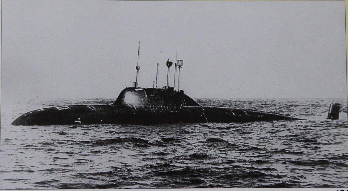 Подводная лодка пр 705к Лира