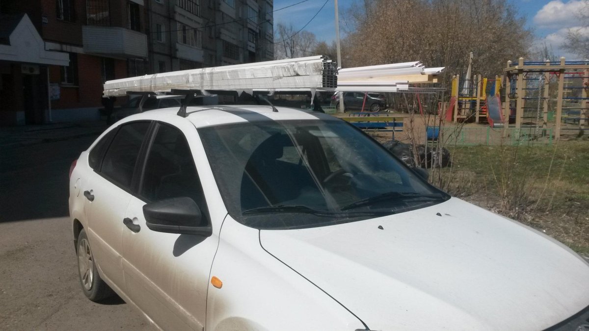 Багажник на крышу Лада Гранта седан