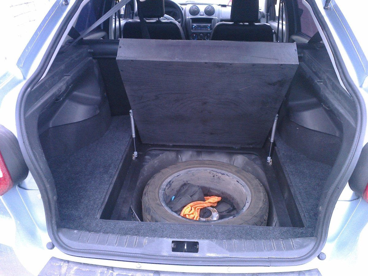 Фальшпол органайзер Лада Гранта лифтбек