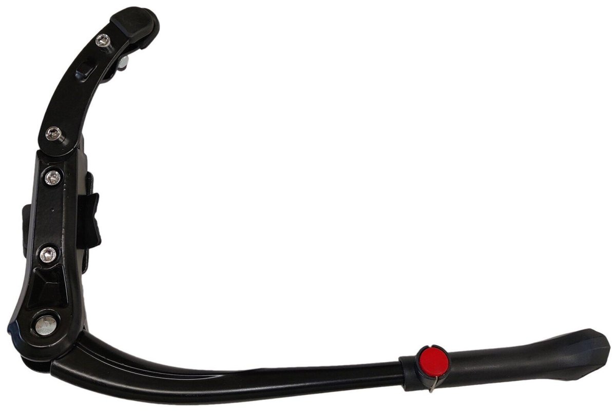 Подножка регулируемая Horst h011 24"-29" на два пера, алюминий черный 00-170390