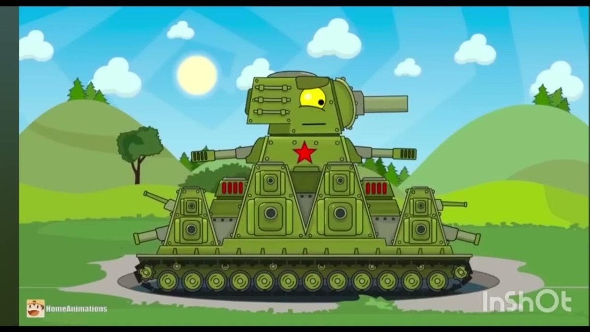 Танк кв 44м мультики про та