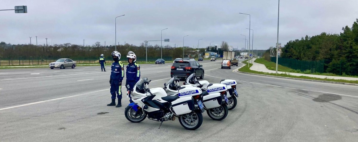 Полицейские мотоциклы в России