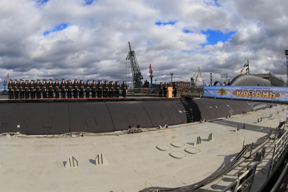 Атомная подводная лодка Казань