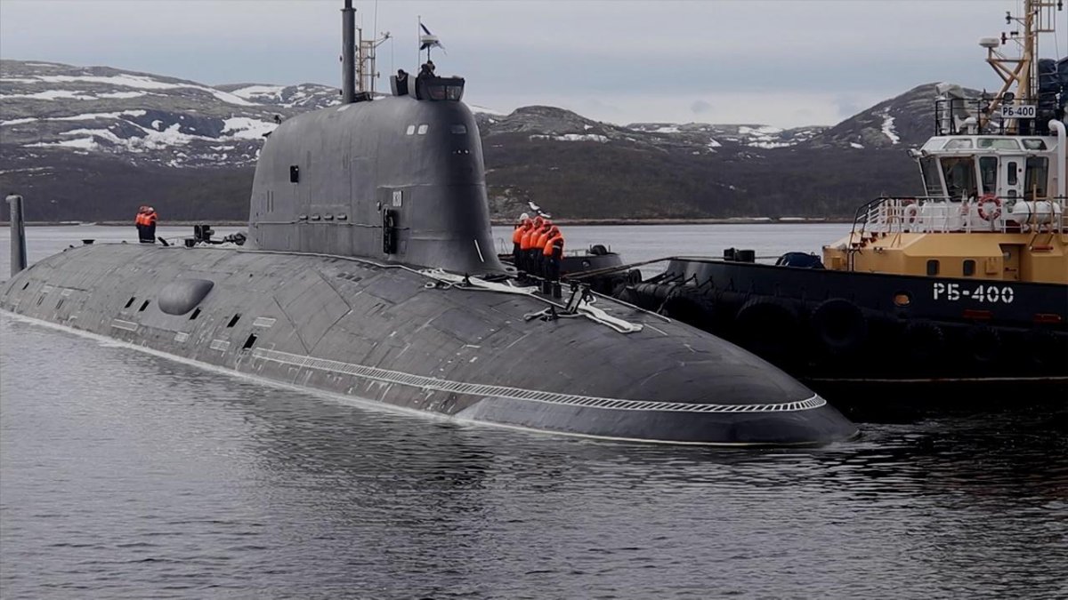 Подводная лодка 885м Казань