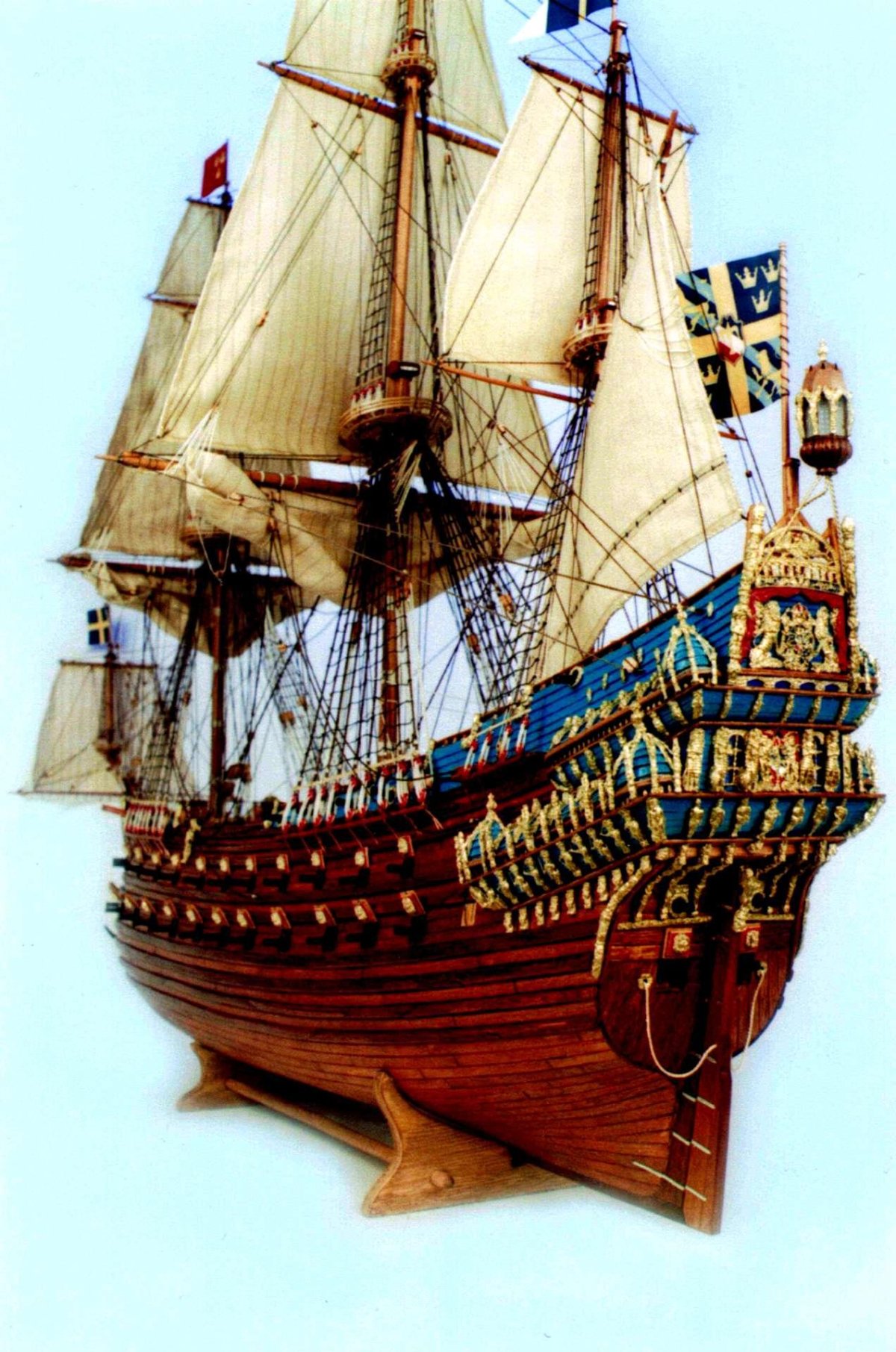 Галеон Васа модель