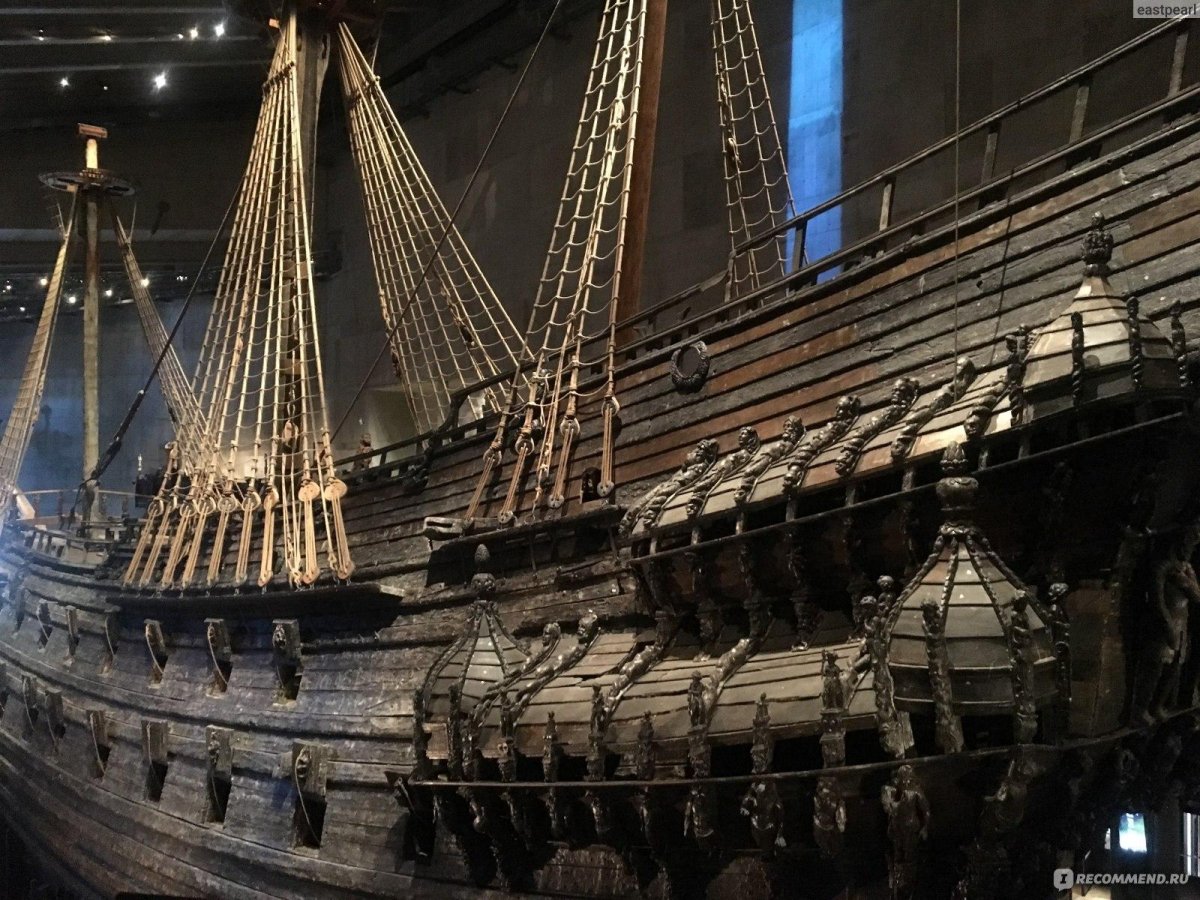 Корабль "Wasa" (шведский Королевский Галеон 1628г.)