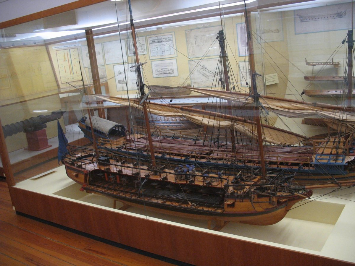 Пушки на кораблях 17 века