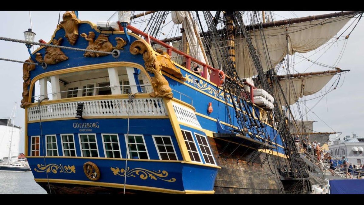 Шведский парусник Gotheborg
