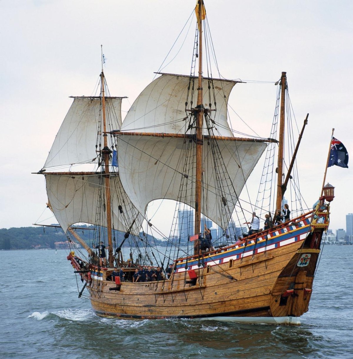 Шведские парусные яхты 17 века