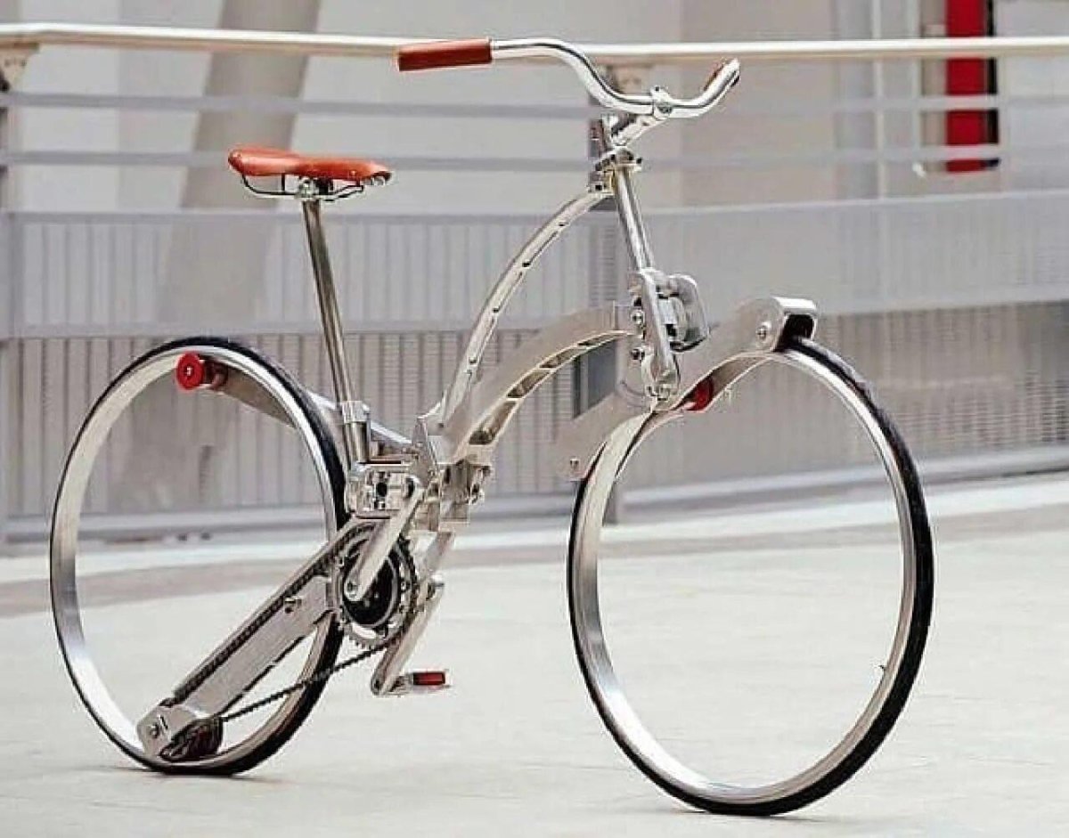 Велосипед без спиц