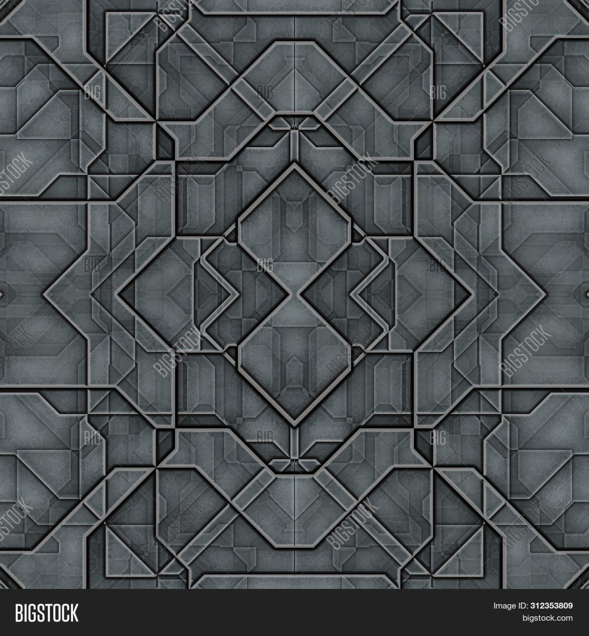 Бесшовные футуристические текстуры