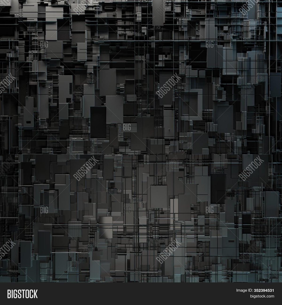 Текстура футуристического металла