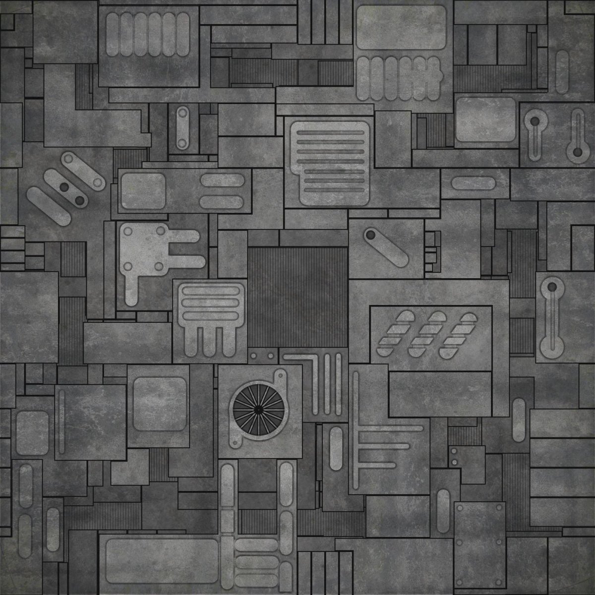 Текстура футуристичного металла