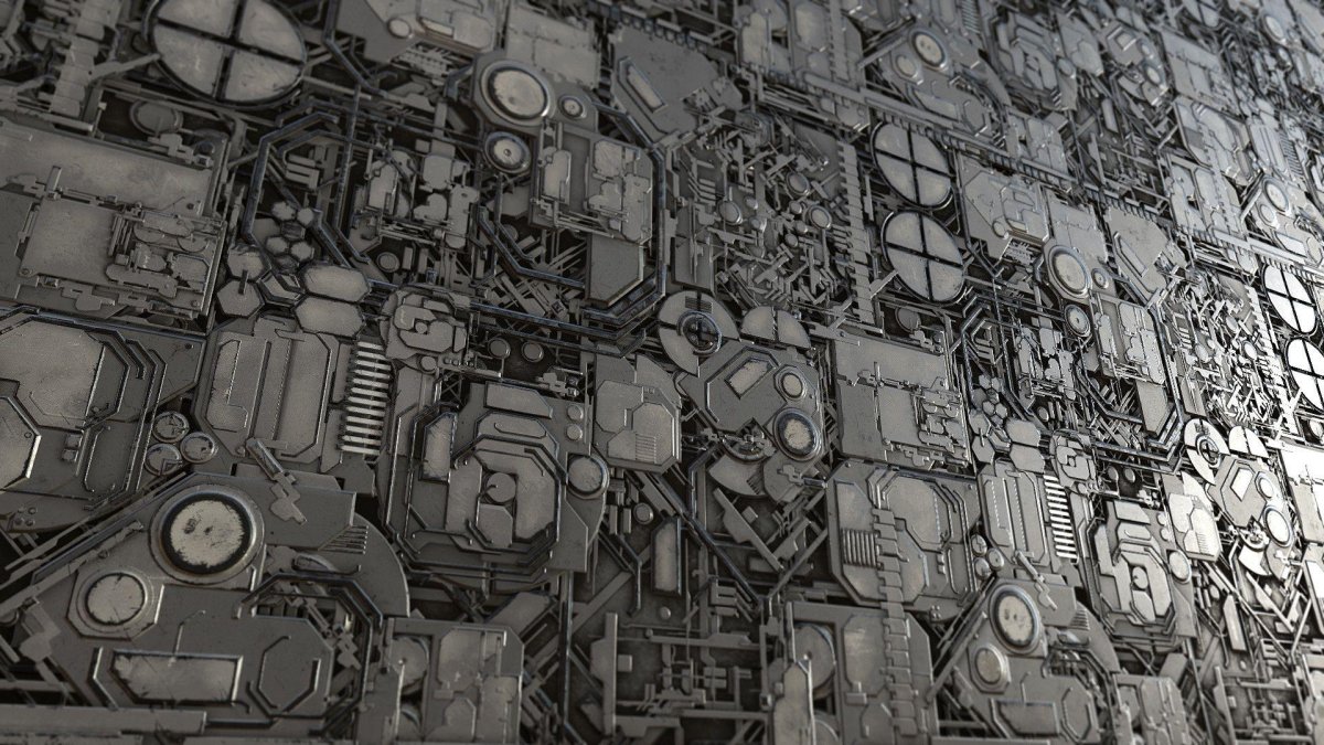 Текстура обшивки космического корабля