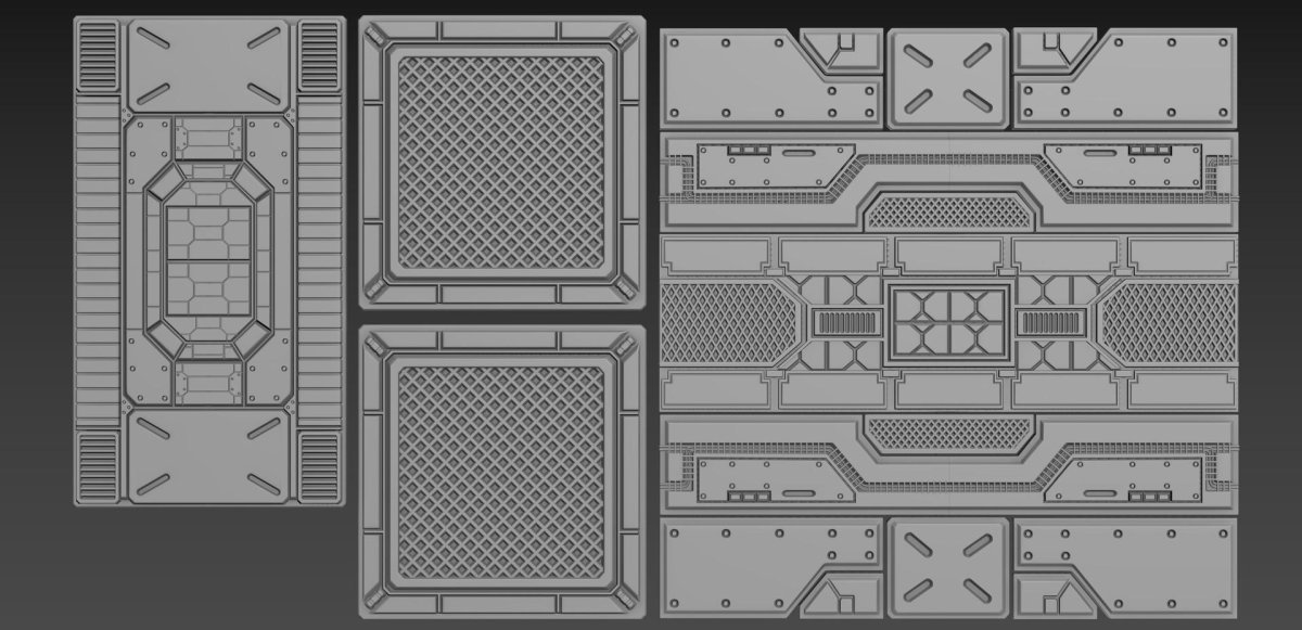 Sci Fi террейн