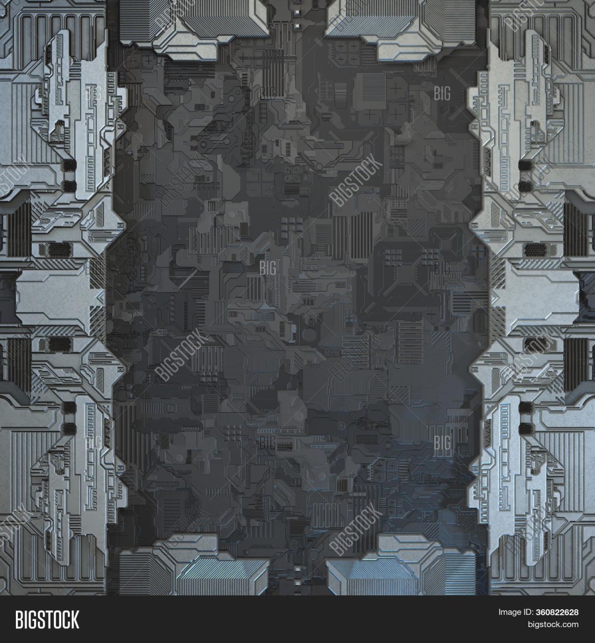 Текстура Футуристическая панель