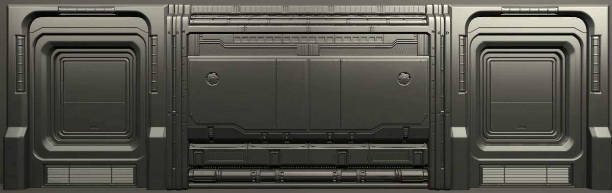 Текстура обшивки космического корабля