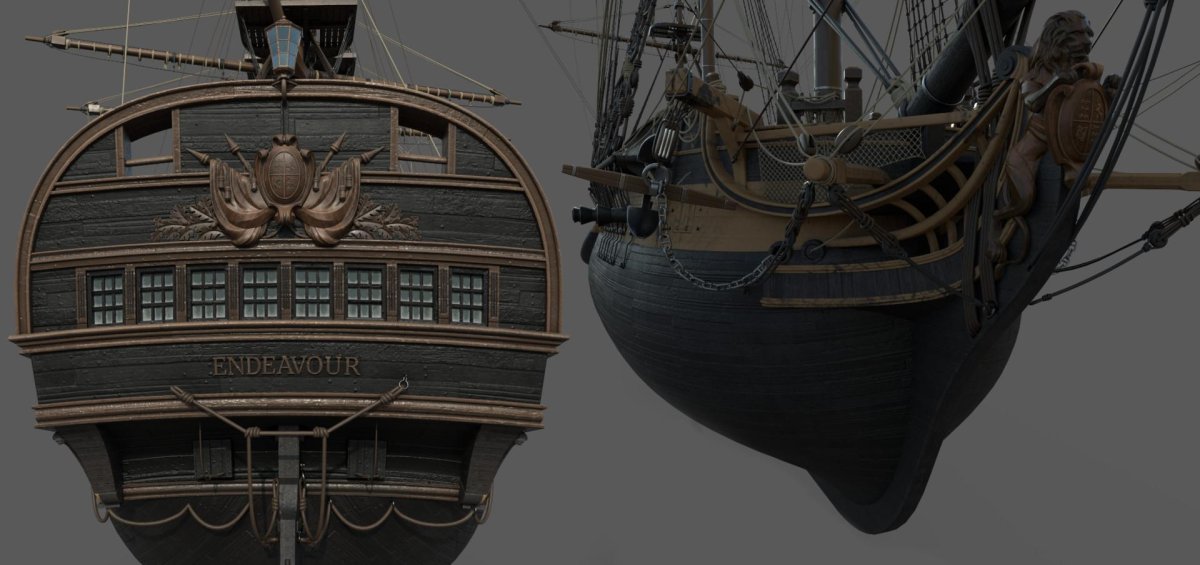 Текстура обшивки корабля