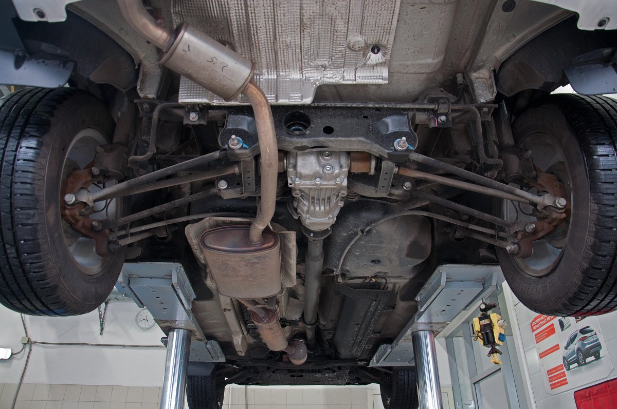 Задняя подвеска Renault Duster 4x4