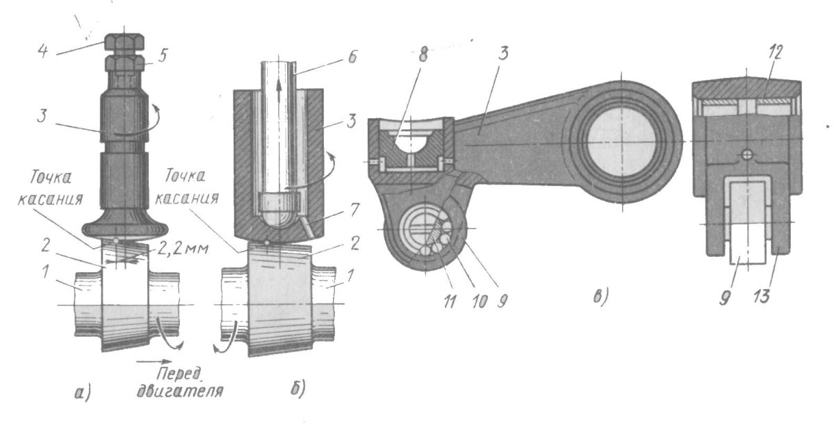 Толкатель клапана устройство