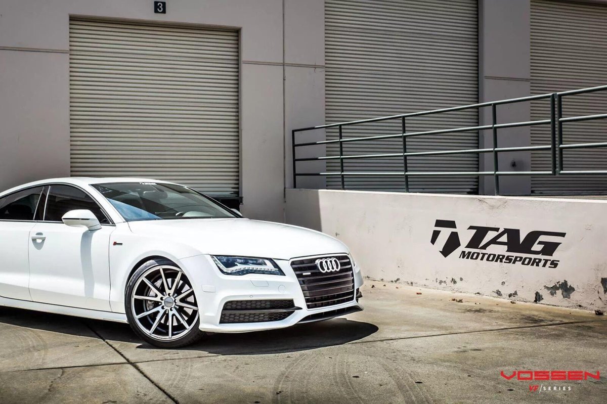 Ауди а6 с7 белая